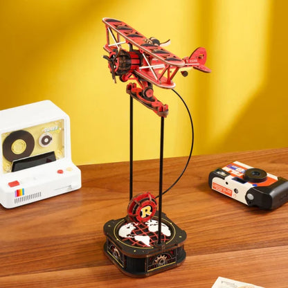3D DIY Houten Modelbouwpakket - Sky Captain Pendulum