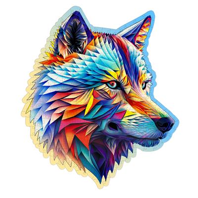 Houten Legpuzzel, Wooden City - Classy Wolf