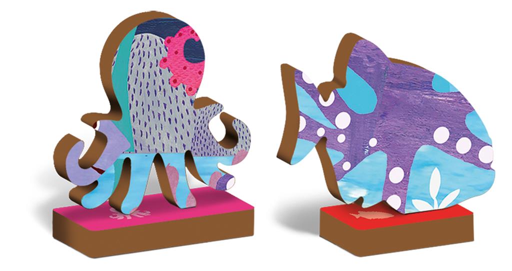 Houten Legpuzzel, Ludattica - Oceaan