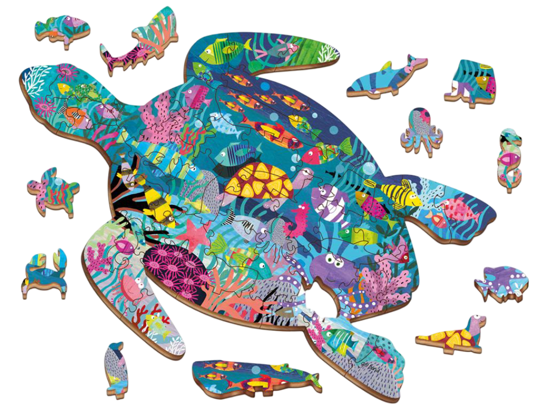 Houten Legpuzzel, Ludattica - Oceaan