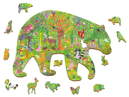 Houten Legpuzzel, Ludattica - Woud