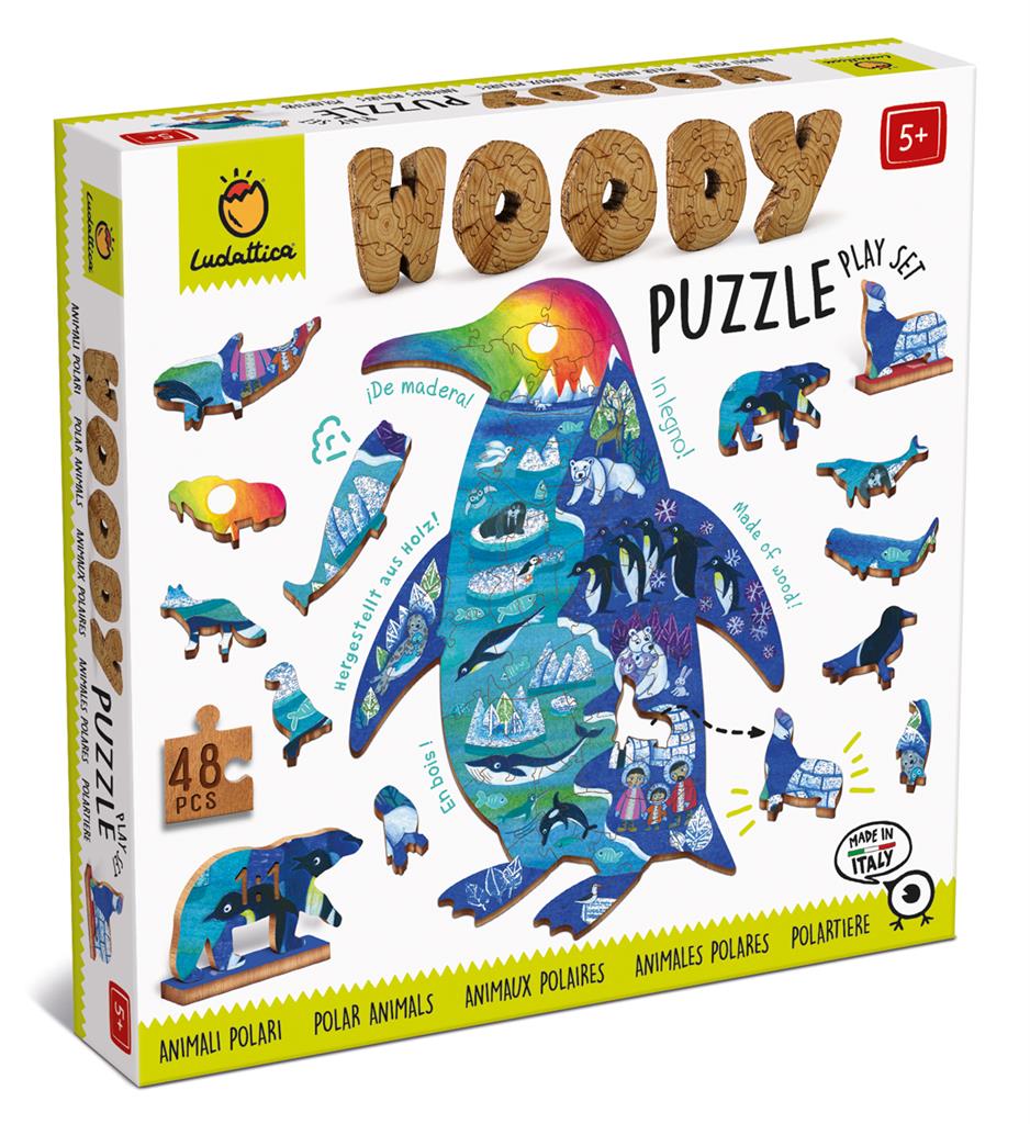 Houten Legpuzzel, Ludattica - Pooldieren