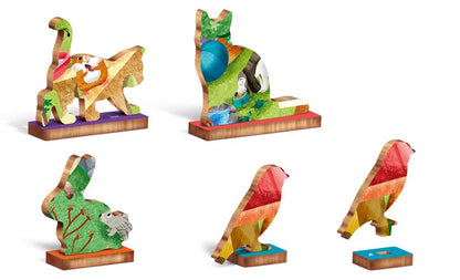 Houten Legpuzzel, Ludattica - Huisdieren