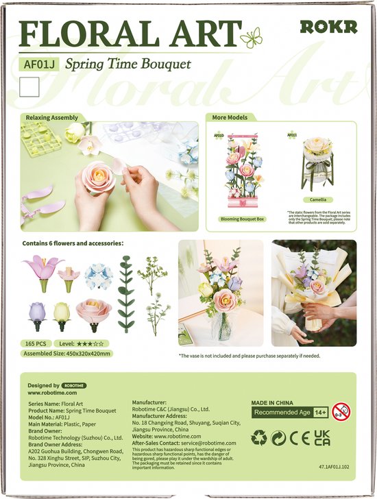 DIY Wooden Spring Flower Bouquet