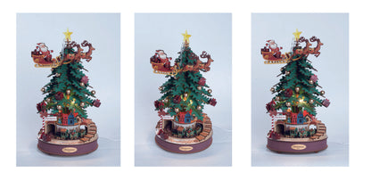 3D DIY Houten Modelbouwpakket - Christmas Melody Tree