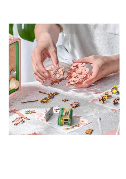 DIY Muziekdoosje - Music Dreamer Sakura Dreamy Tour