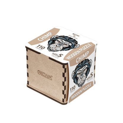 Eco Wood Art (EWA), Houten Legpuzzel Chimpansee