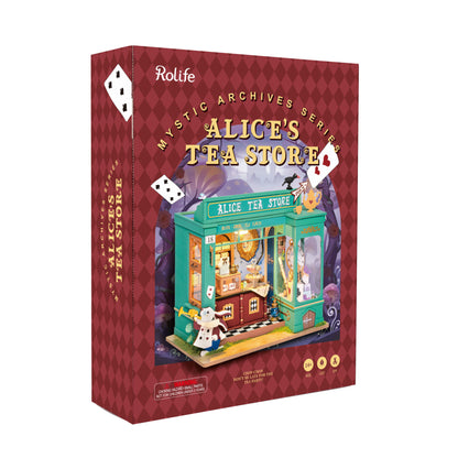 DIY Huisje - Alice’s Tea Store met LED verlichting