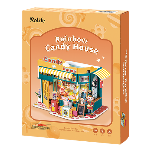 DIY Huisje - Rainbow Candy House