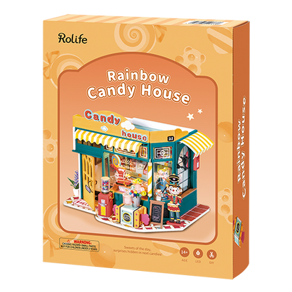 DIY Huisje - Rainbow Candy House