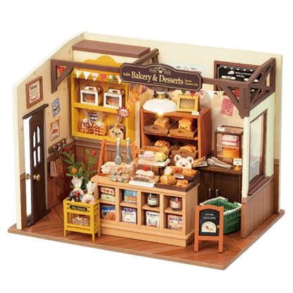 DIY Huisje - Becka's Baking House met LED verlichting