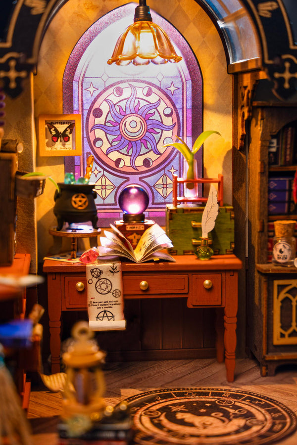 DIY Huisje - The Magic Study met LED verlichting