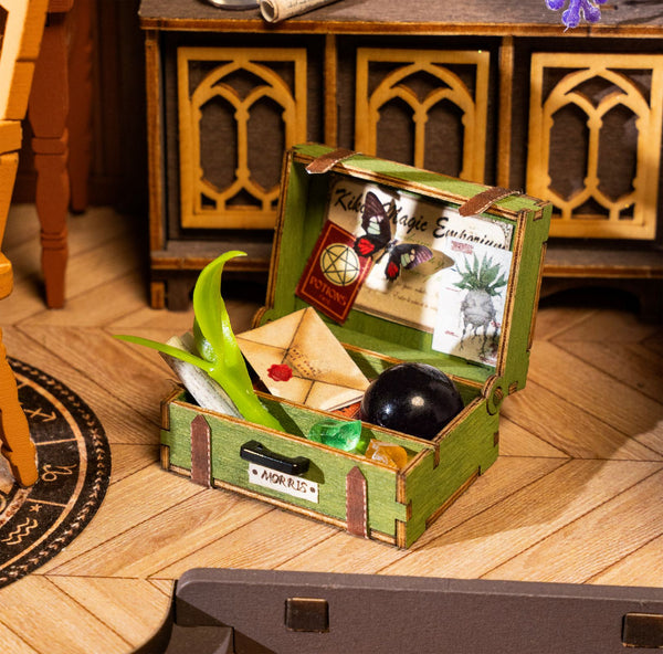 DIY Huisje - The Magic Study met LED verlichting