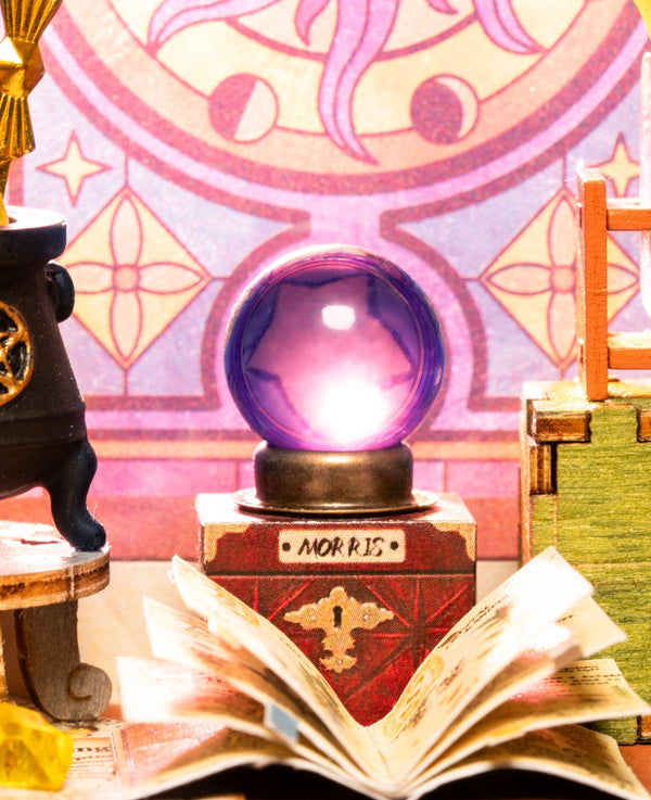 DIY Huisje - The Magic Study met LED verlichting