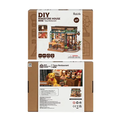 DIY Huisje - Tipsy Restaurant met LED verlichting