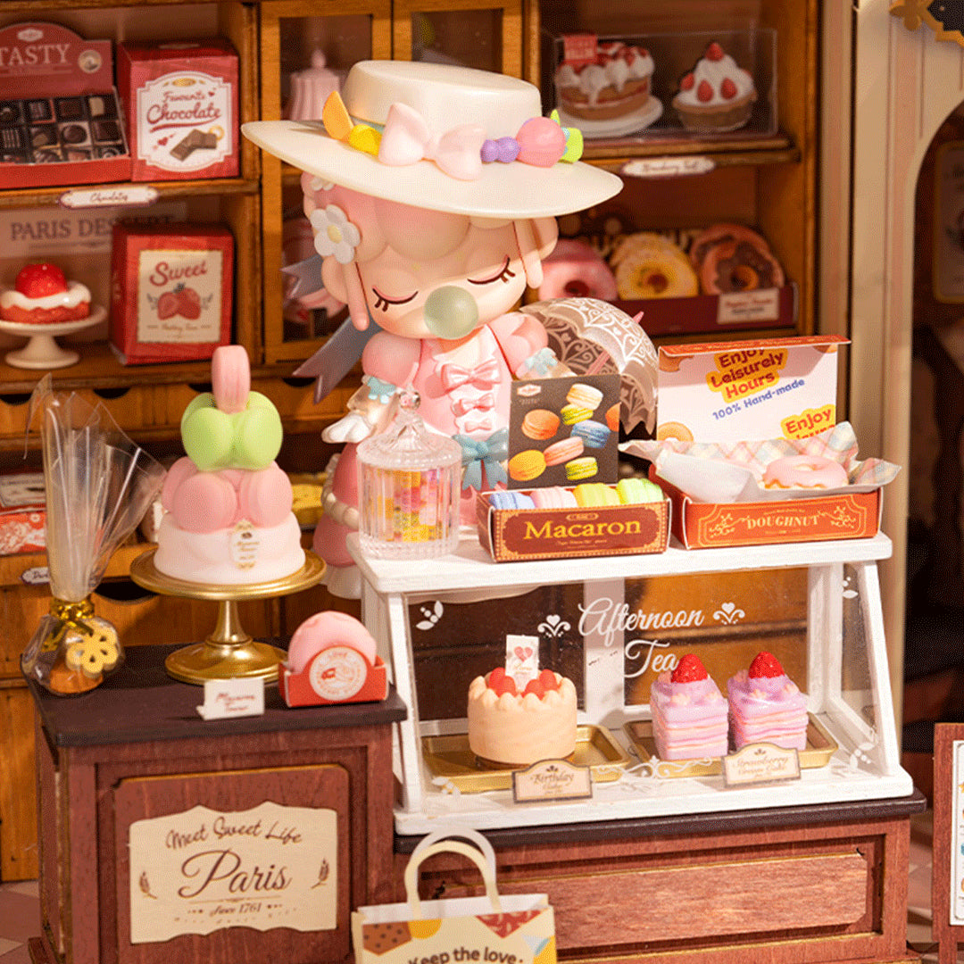 DIY Huisje - Honey Dessert Talk met LED verlichting