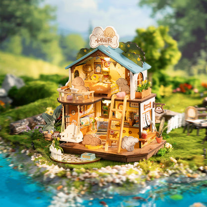 DIY Huisje - Puppy’s Cozy Villa met LED verlichting