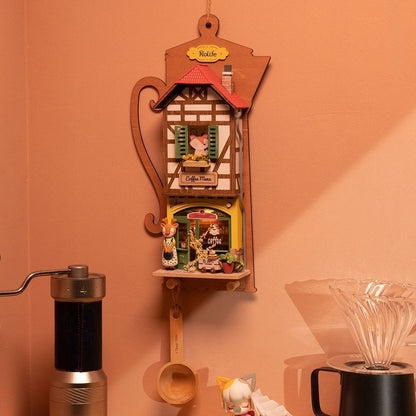 DIY Sleutelrekje - Lazy Coffee House
