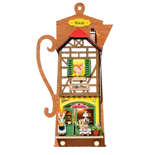 DIY Sleutelrekje - Lazy Coffee House