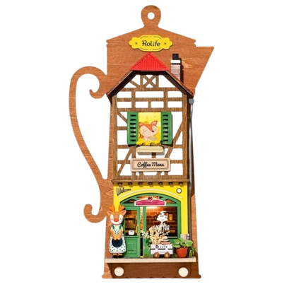 DIY Sleutelrekje - Lazy Coffee House