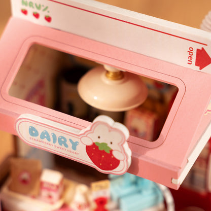 DIY Huisje - Strawberry Milk House