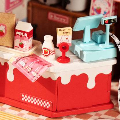 DIY Huisje - Strawberry Milk House