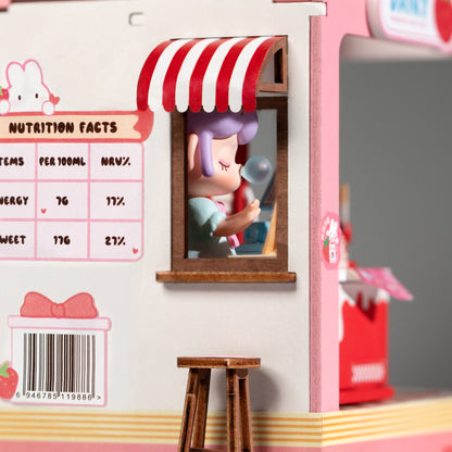 DIY Huisje - Strawberry Milk House