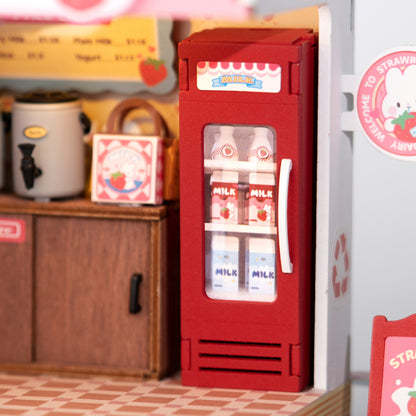 DIY Huisje - Strawberry Milk House