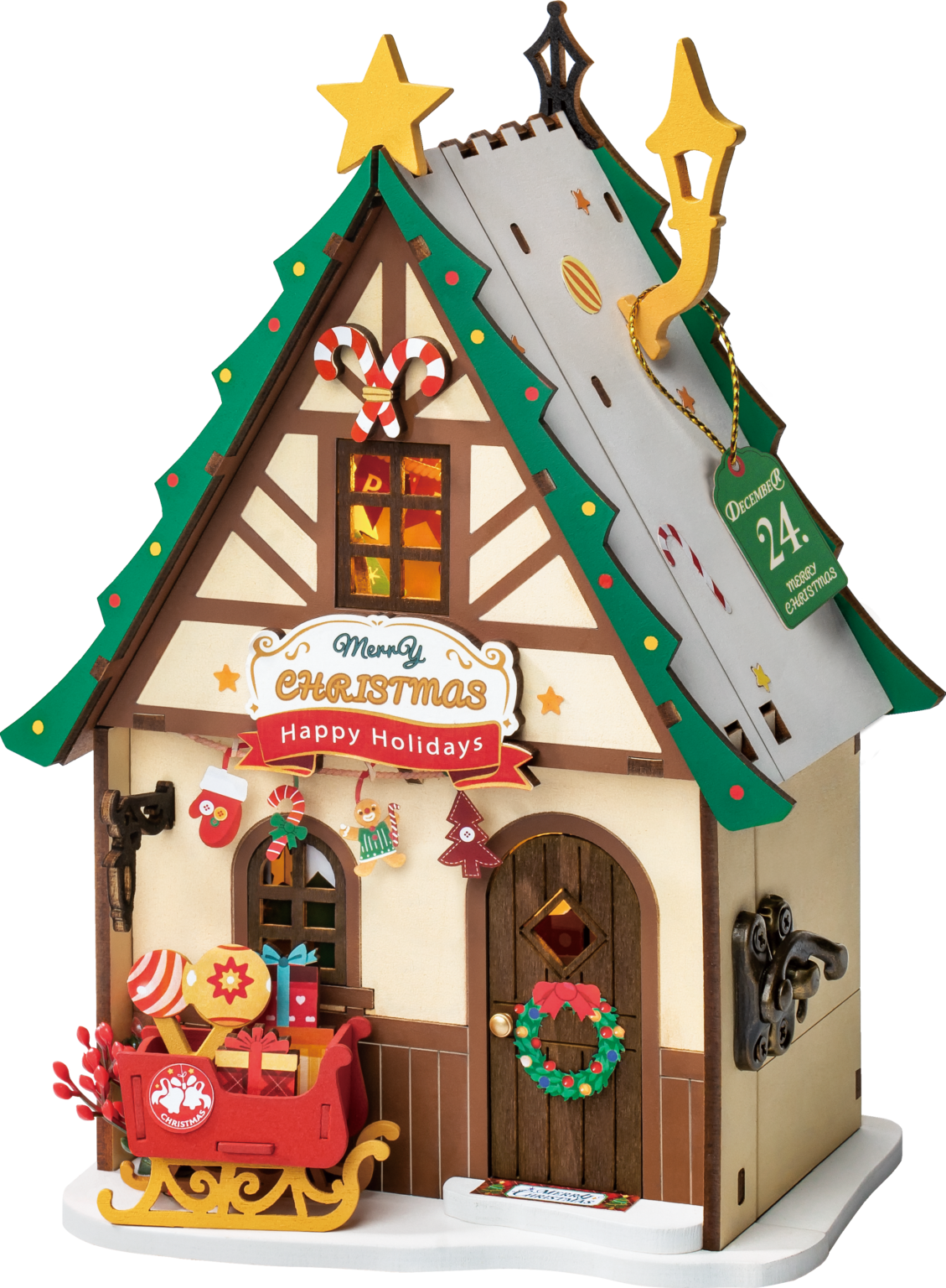 DIY Huisje - Twinkling Christmas House