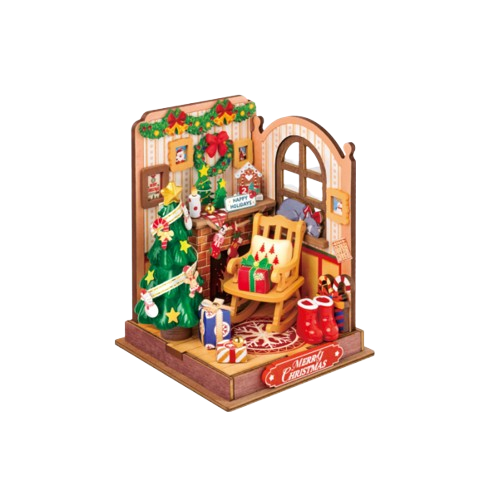 DIY Huisje - Christmas Fireplace