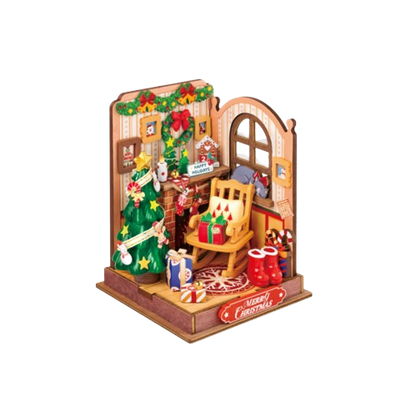 DIY Huisje - Christmas Fireplace