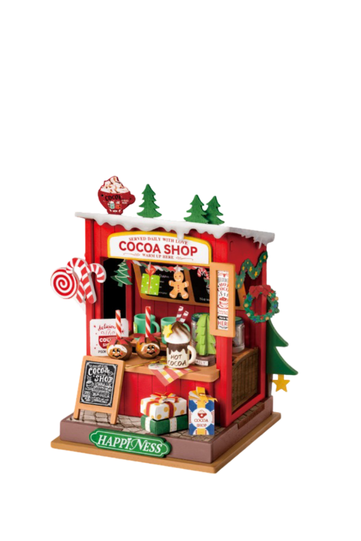 DIY Huisje - Christmas Cocoa Shop