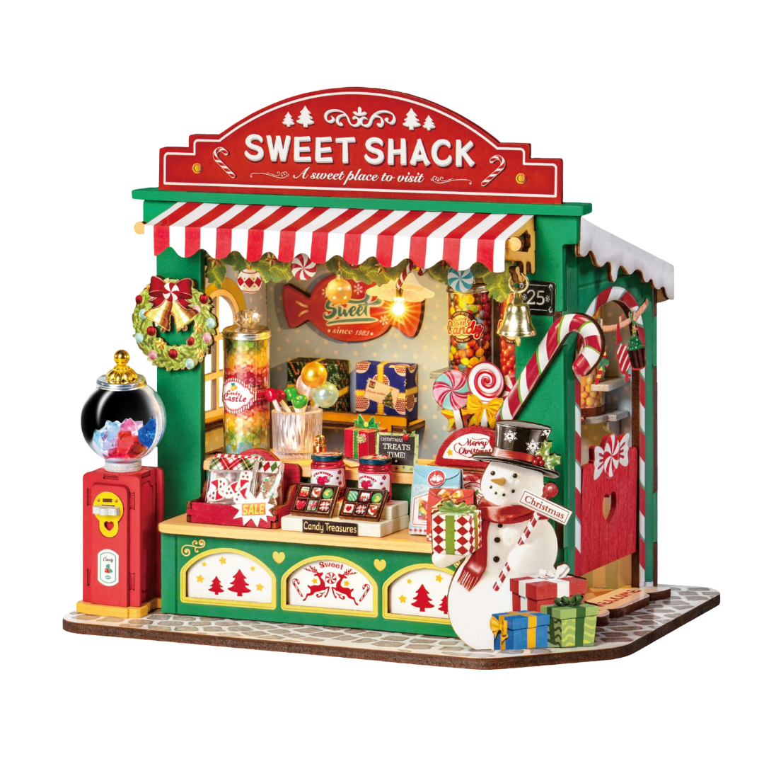 DIY Huisje - Christmas Candy Stand