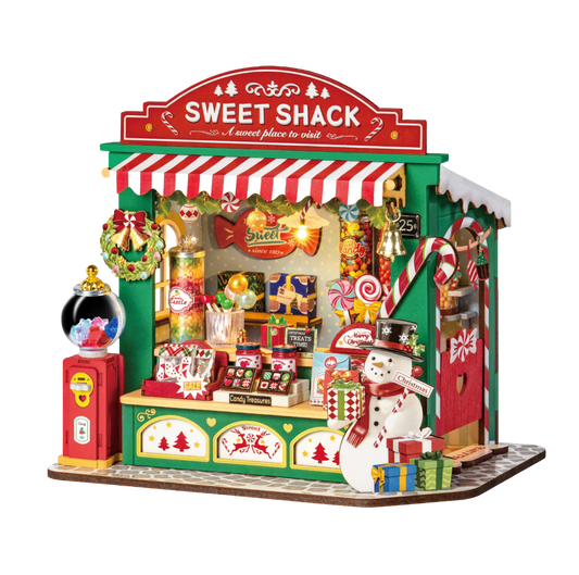 DIY Huisje - Christmas Candy Stand