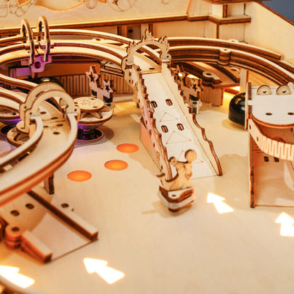 3D DIY Wooden Model Kit - Pinball Machine