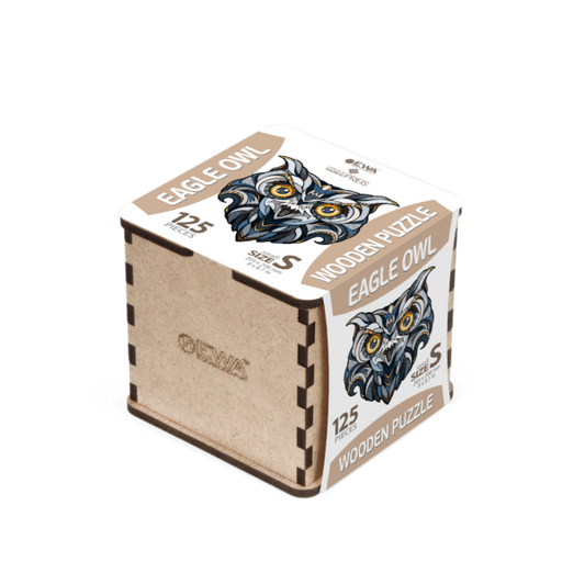 Eco Wood Art (EWA), Houten Legpuzzel Oehoe