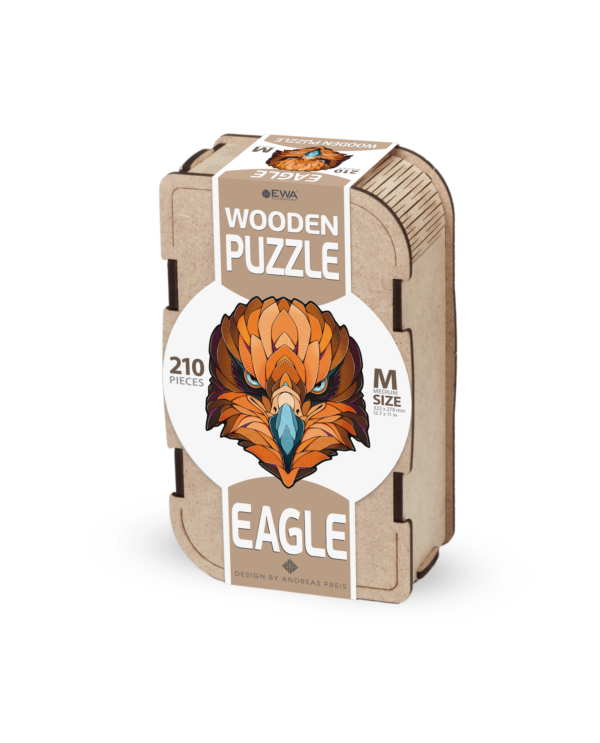 Eco Wood Art (EWA), Houten Legpuzzel Adelaar