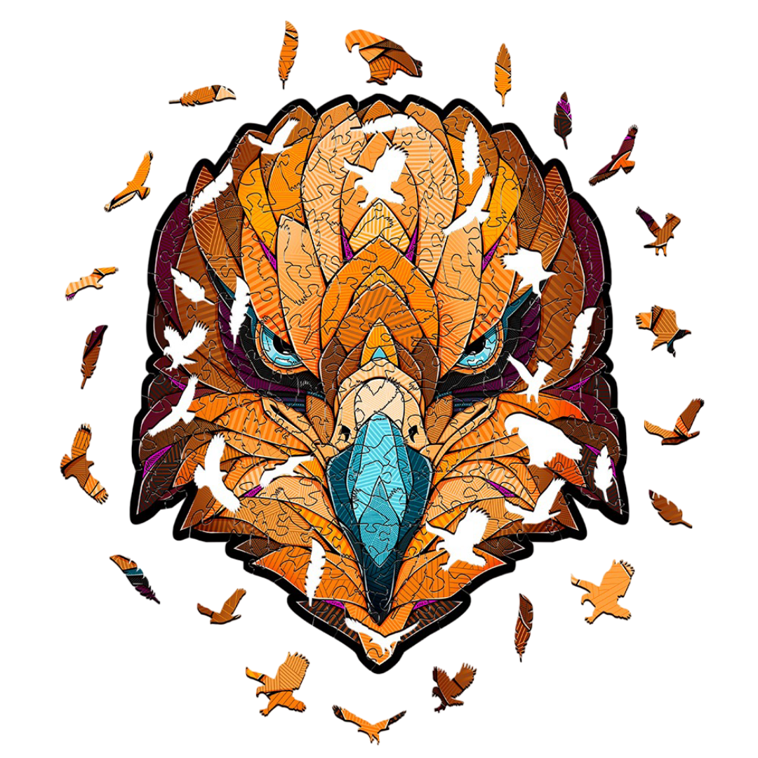 Eco Wood Art (EWA), Houten Legpuzzel Eagle