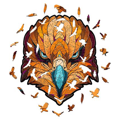 Eco Wood Art (EWA), Houten Legpuzzel Eagle