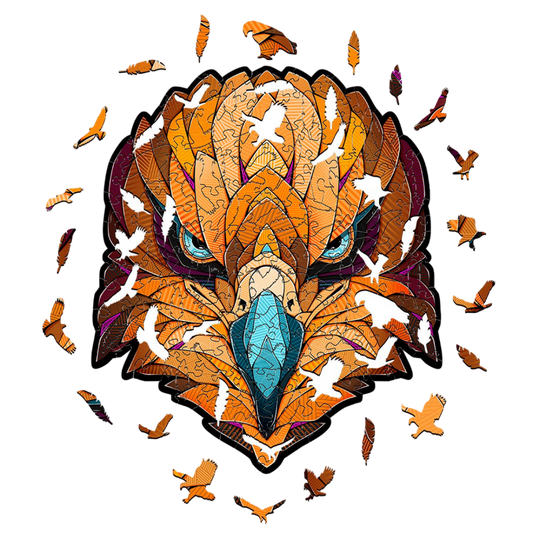 Eco Wood Art (EWA), Houten Legpuzzel Eagle