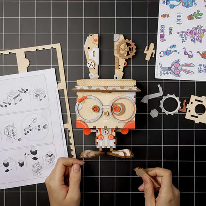 DIY Bloempot - Konijn