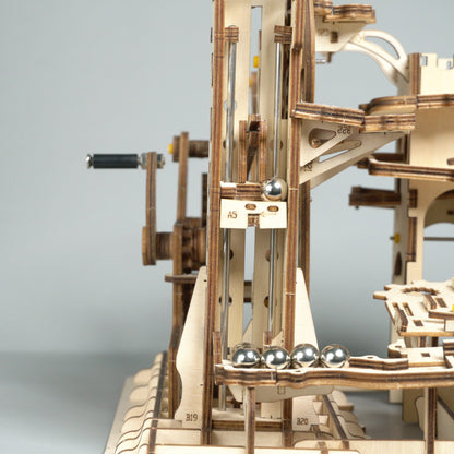 3D DIY Houten Modelbouwpakket - Knikkerbaan Marble Climber