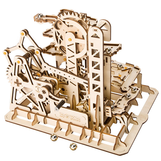 3D DIY Houten Modelbouwpakket - Knikkerbaan Marble Climber