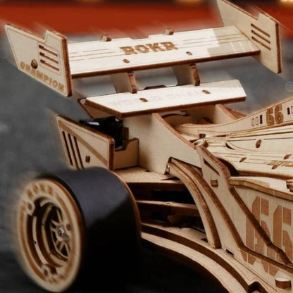 3D DIY Houten Modelbouwpakket - Racing Car