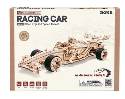 3D DIY Houten Modelbouwpakket - Racing Car