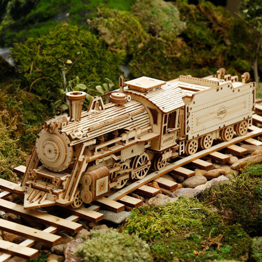 3D DIY Houten Modelbouwpakket - Prime Steam Express