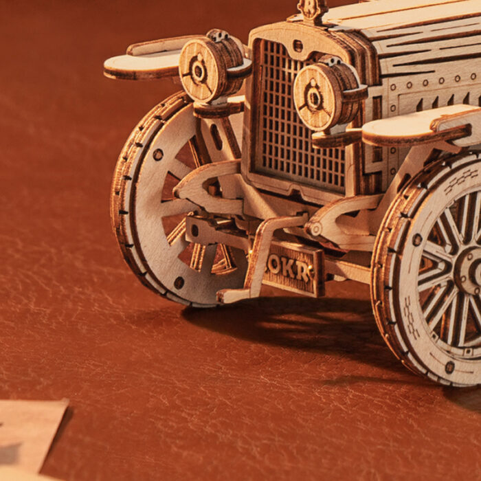 3D DIY Houten Modelbouwpakket - Vintage Car (MC801)