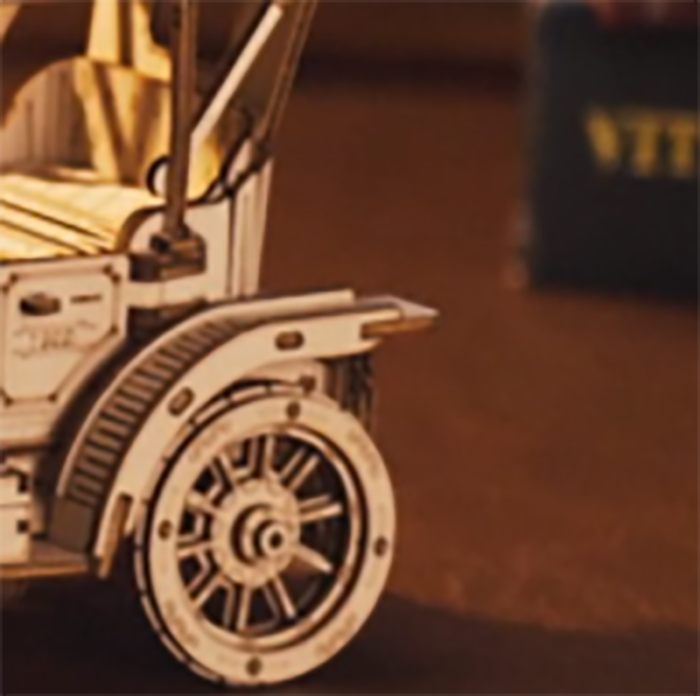 3D DIY Houten Modelbouwpakket - Vintage Car (MC801)