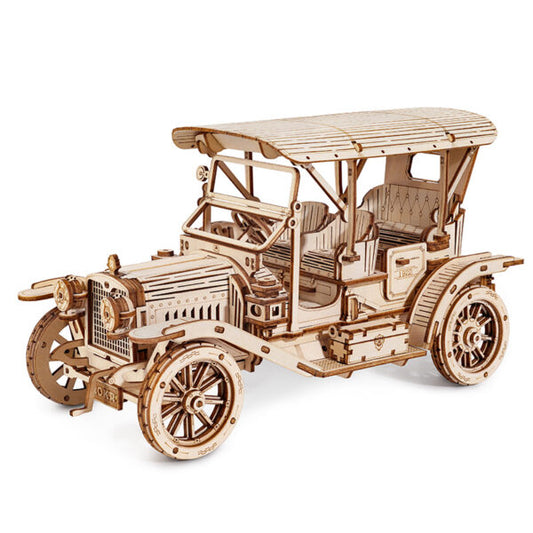 3D DIY Houten Modelbouwpakket - Vintage Car (MC801)