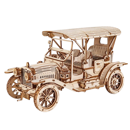 3D DIY Houten Modelbouwpakket - Vintage Car (MC801)